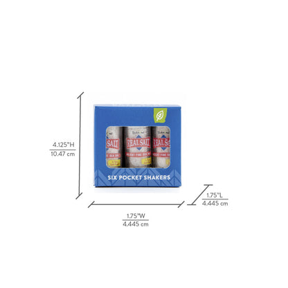 Redmond: Real Salt® Pocket Shaker (6 pack)