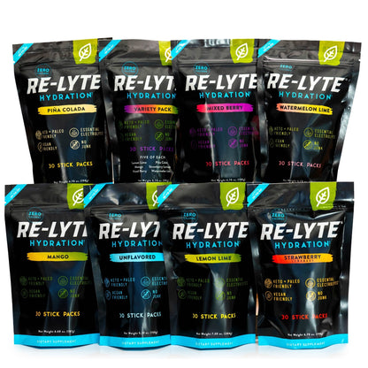 Redmond: Re-Lyte® Hydration Stick Packs (30 Servings)